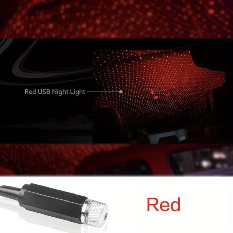 USB Powered Car Roof Atmosphere Light, Portable Adjustable Romantic Car Interior Light, Car Decorative Light for Vehicle, Ceiling, Bedroom, LED Lights Car, LED Car Ambient Light, LED Bar Light, LED Roof Twinkle