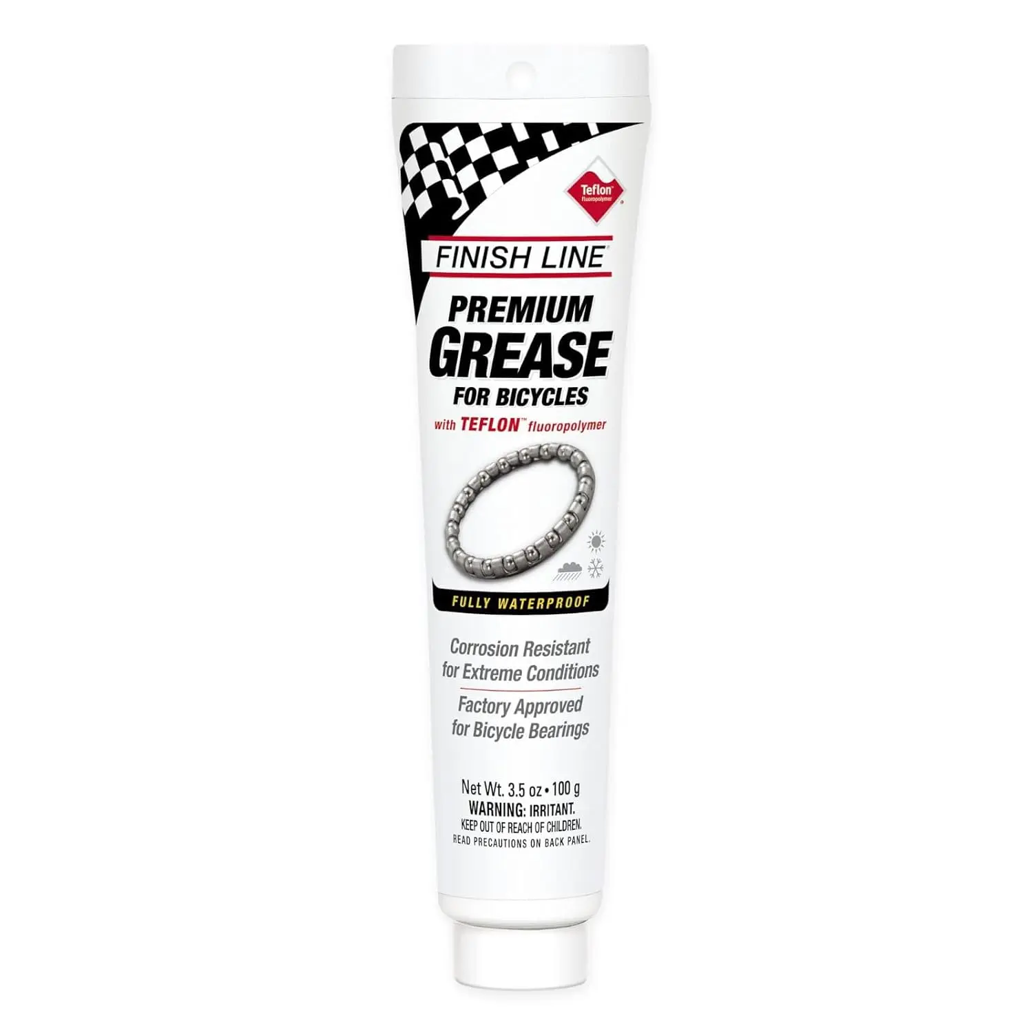 Finish Line Premium Bike Grease High Pressure Water Resistant 3.5 oz