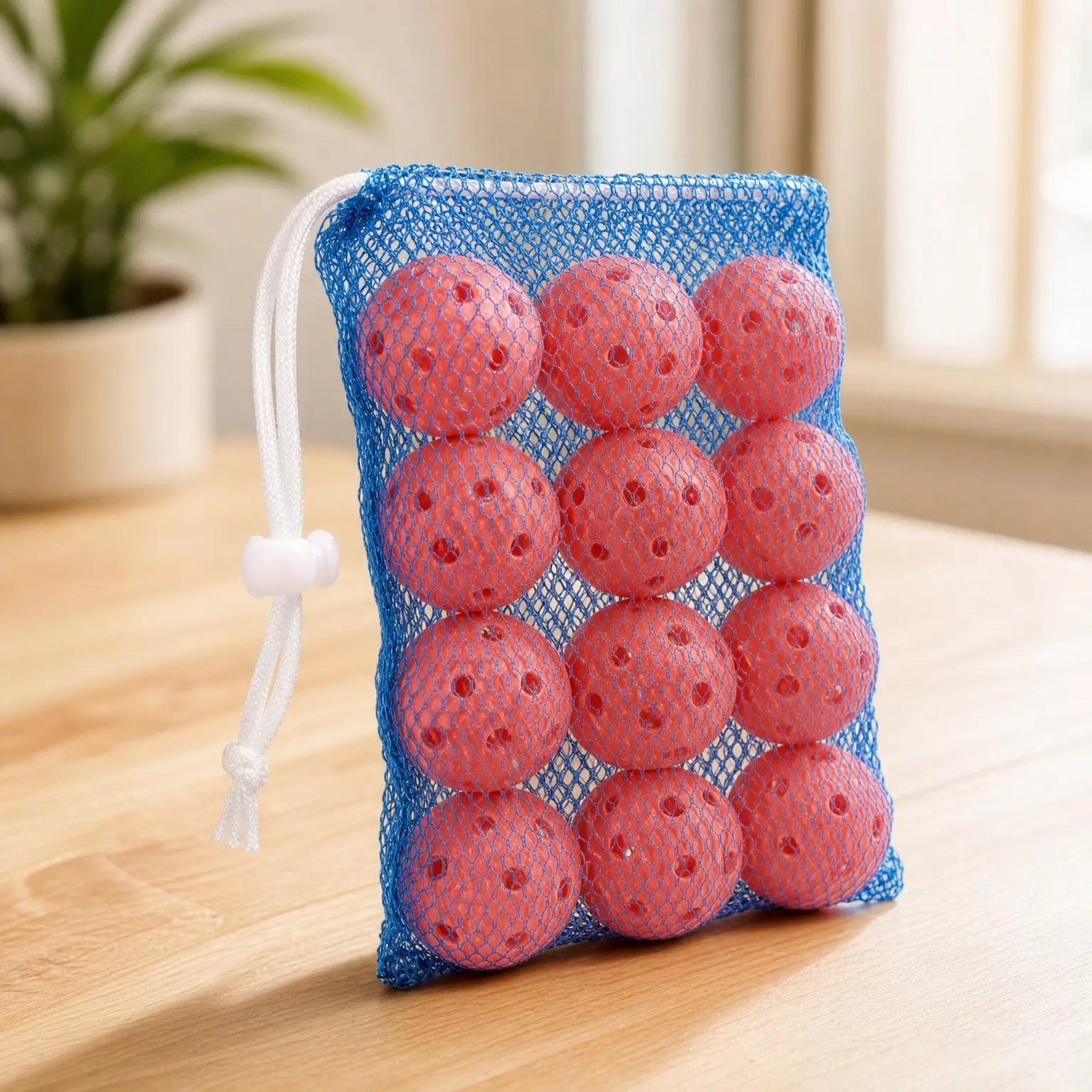 Mini Popper Balls 12 Pack, Plastic Baseballs, Impact Resistant & Rebounding Material, Practice Baseballs for Training (12 ct)