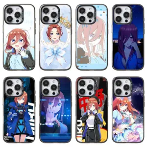 Miku Nakano,The Quintessential Quintuplets animation phone Cases For iPhone 12/13/14/15/16/17 Promax Pro Plus and 17 Air , Perfect for Her/Him fashionable gift