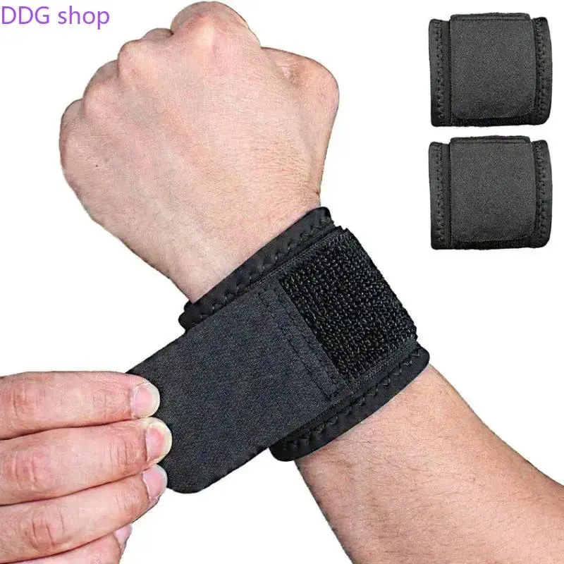 2-pack Fitness Strength Bandage Hand Wrist Straps Sports Wristbands Support Wrist Gym Wraps Wrist Brace Wrist-Band Wrist-Wraps