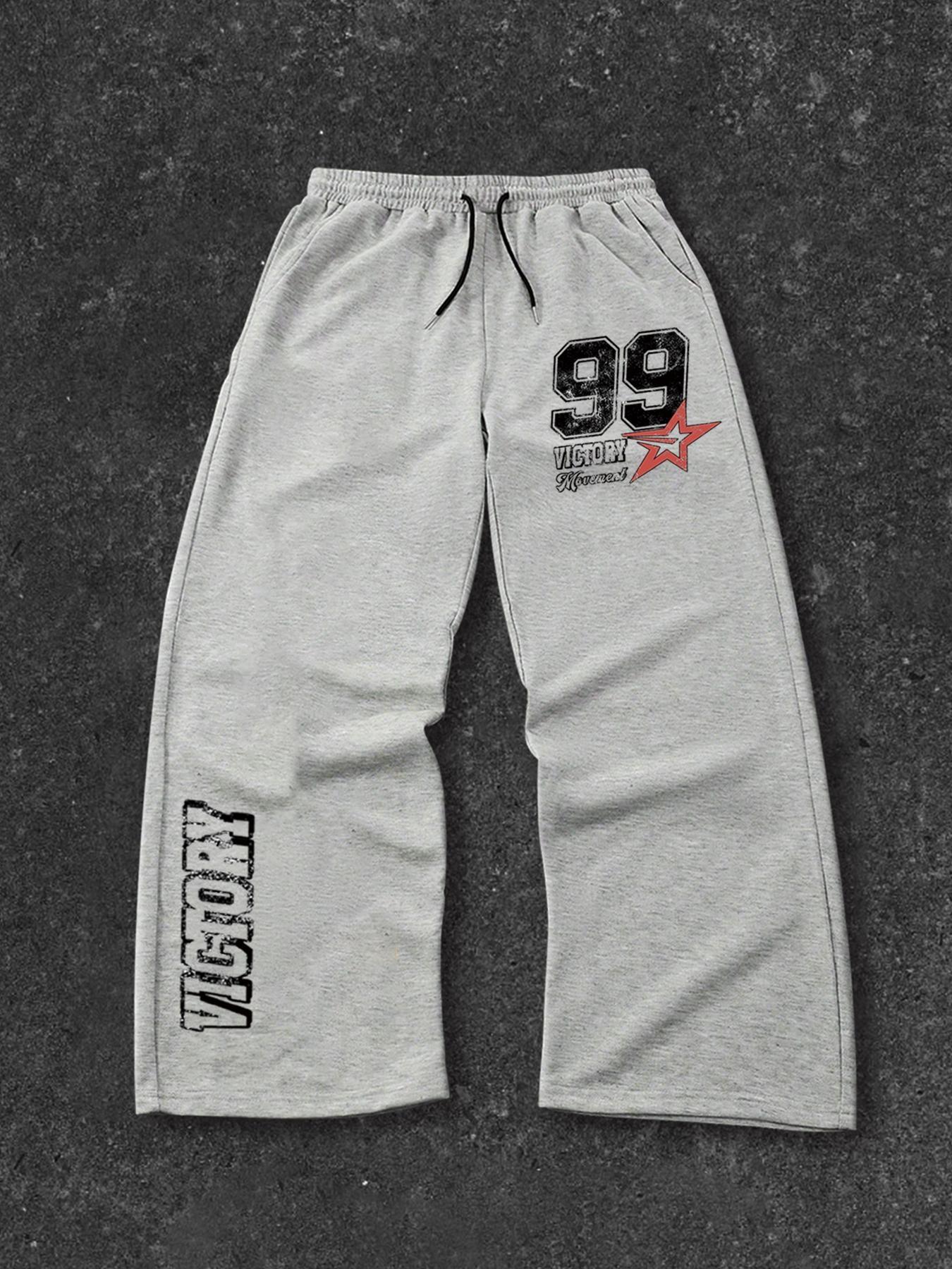 Men's Casual Fitted Sports Pants, casual sports trousers, Street Style Joggers, Fashion Essential for All Seasons, Moderate Fabric Thickness