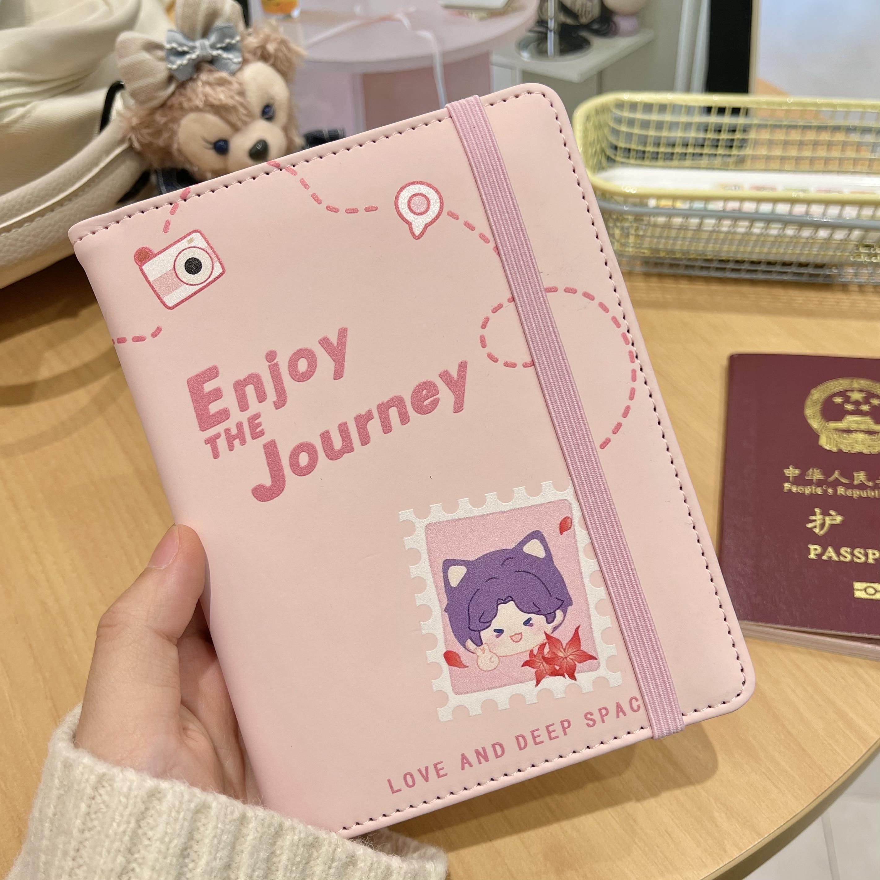 Love And Deepspace Rafayel Zayne Card Protective Book Cute Passport Cover Certificate Storage Bag Cosplay Girl Fans Gift