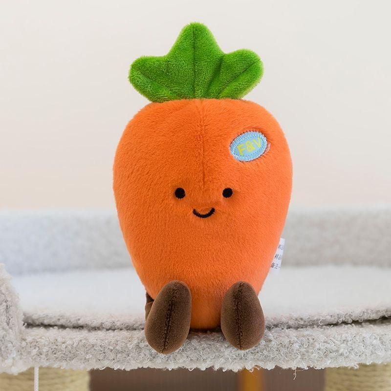 Ecological Vegetables and Fruits Plush Toys Simulation Vegetables Broccoli Cabbage Garlic Dolls Children's Grab Dolls Gifts