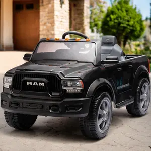 ARCH Licensed RAM 2500 12V Large Kids Ride On Electric Pickup Truck with Parent Remote Control, High Chassis, Anti-Skid Tires, Three-Speed Adjustment, Open Storage Space, Bluetooth Music, Gift for Boys Girls Ages 3-5 Years, Home Furniture and