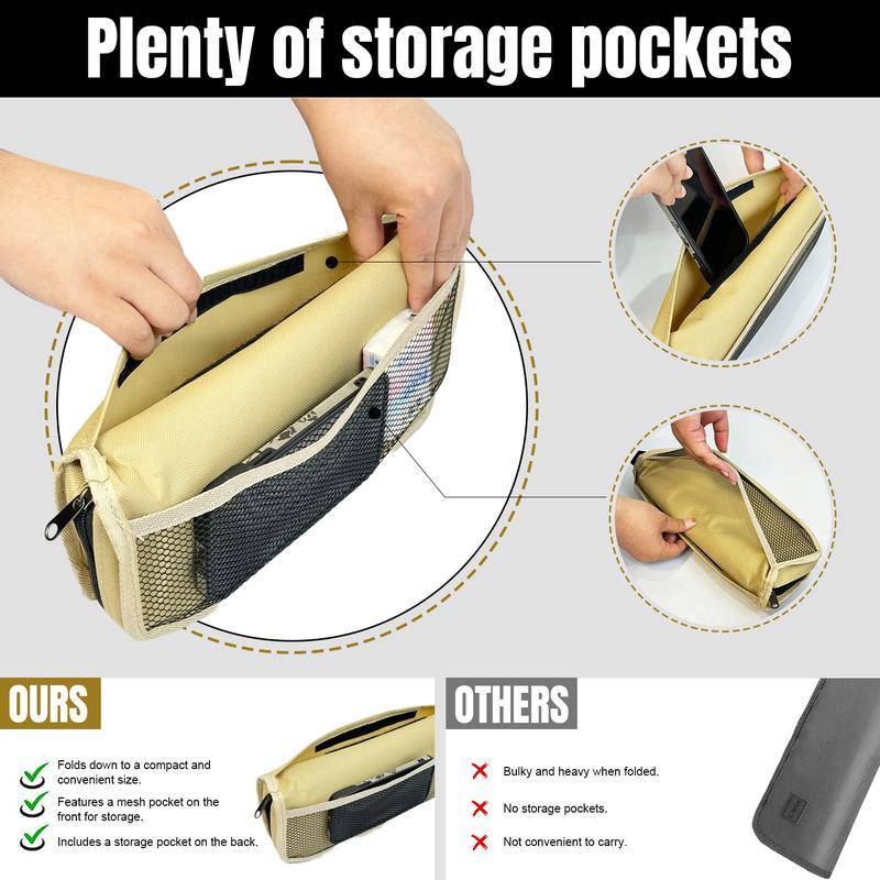 Portable Folding Stool with Carry Bag, Lightweight Foldable Stool, Outdoor Chair with Pocket, Camping Folding Chairs, Travel, BBQ, Fishing, Beach, Picnic, Camping Portable Folding Stool with Carry Bag, Lightweight Foldable Stool, Outdoor Chair with Pocket, Camping Folding Chairs, Travel, BBQ, Fishing, Beach, Picnic, Camping