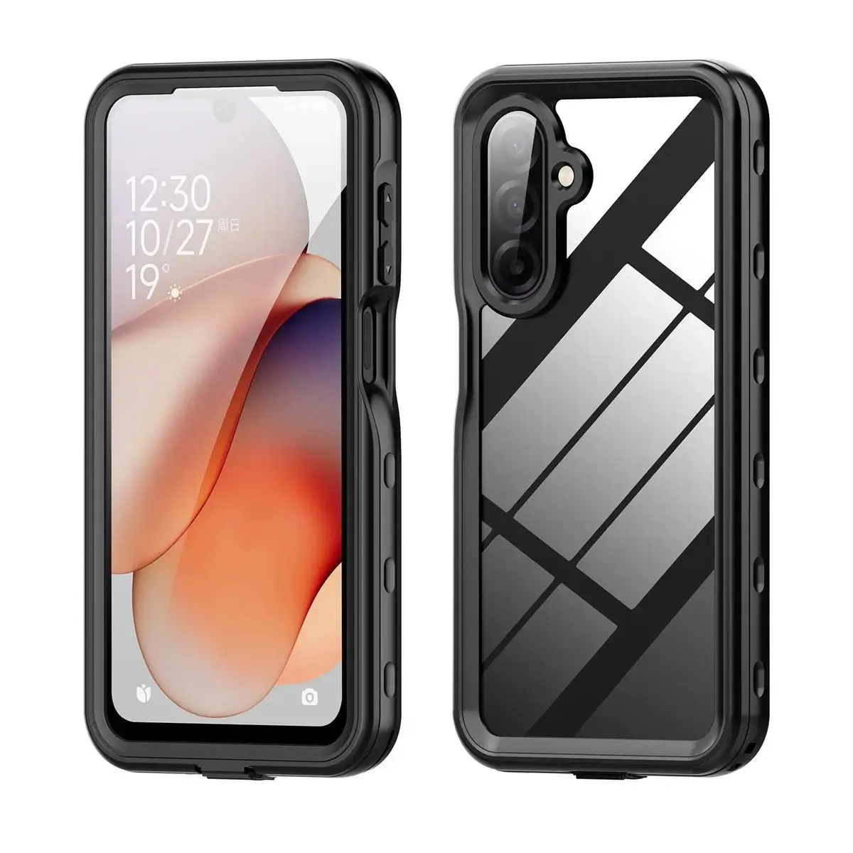 Compatible with Galaxy A17, A16, A15, A56, A36, IP68 Waterproof Dustproof Anti-Fall Swimming Diving Protective Phone Case HNZ0167