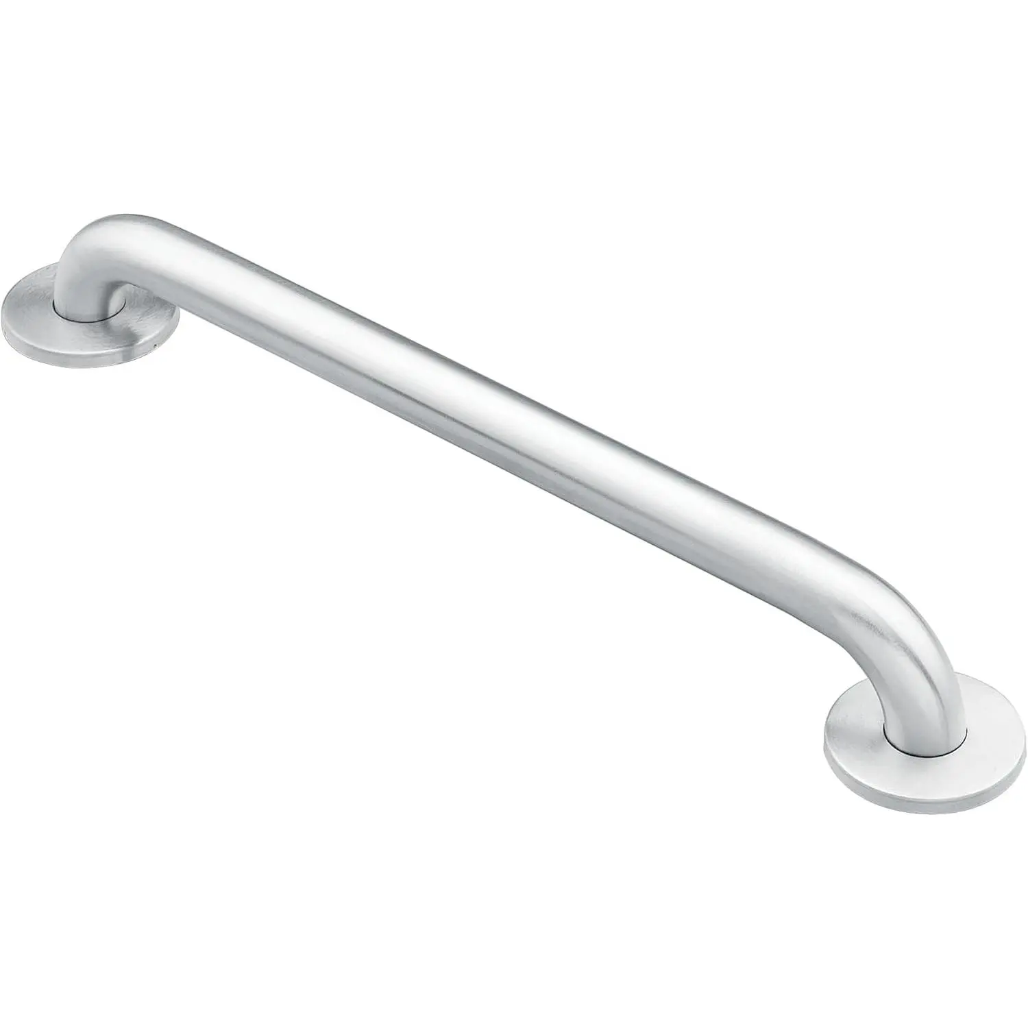 Care Bathroom Safety 18 Inch Stainless Steel Handicap Grab Bar for Bathtub and Shower, Elderly Assistance Product with Concealed Screws, Polished Brass, 8718