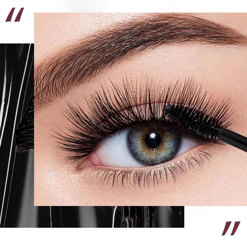 7D Waterproof Volume Mascara, Long Lasting Natural Curling Lashes for Professional Eye Makeup, Made for Women and Girls