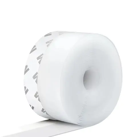 196.9Ft Door Weather Stripping, (1.38in Width) Weather Stripping Door Draft Stopper Adhesive Seal Strip Anti Draft Noise Insulation Tape for Doors Windows and Shower Doors Door Draft Blocker