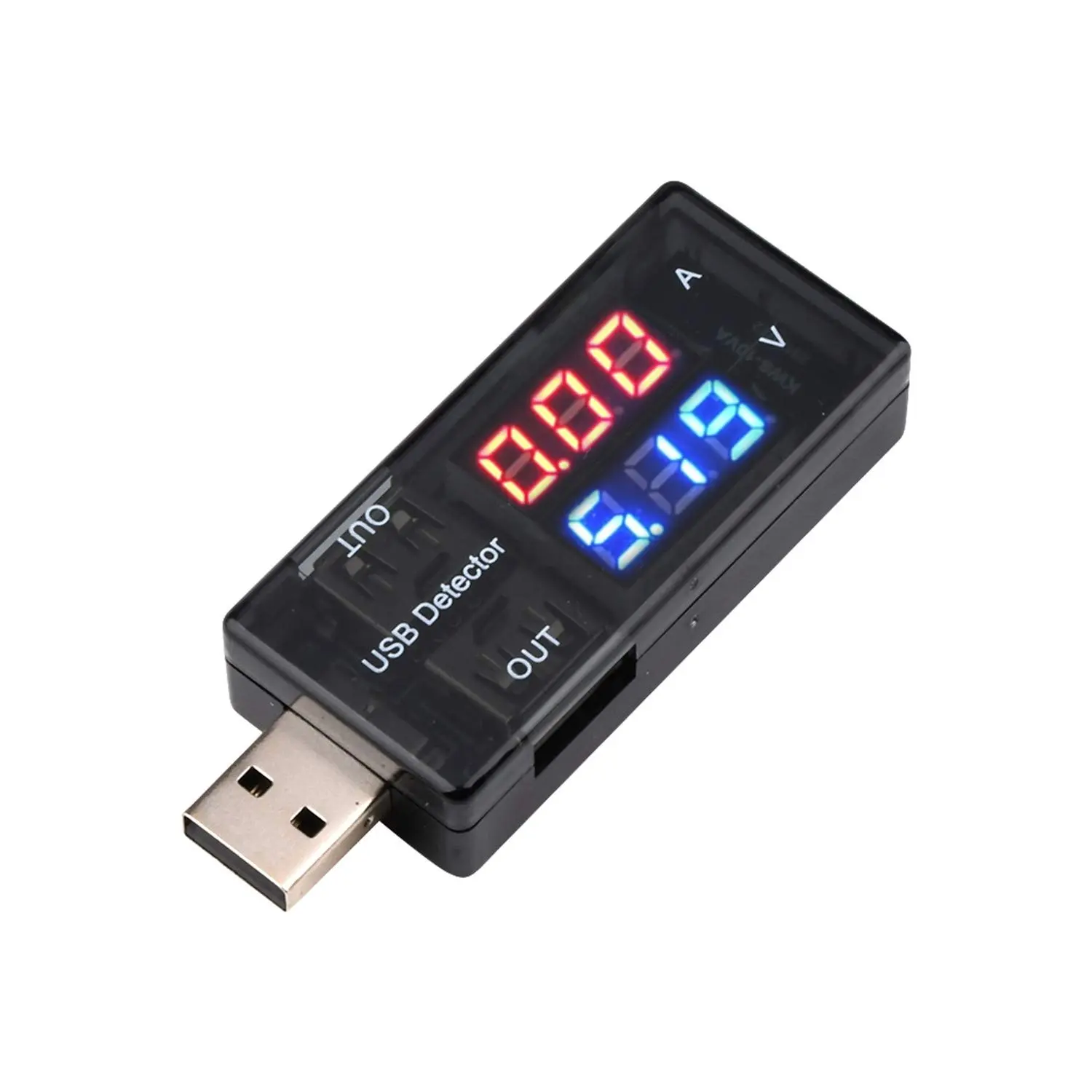 USB Tester USB Meter Tester  Current Tester USB  Checker USB A  Current Voltmeter Amp  Ammeter Detector USB Mobile Tester USB  Charger Detector LED Display