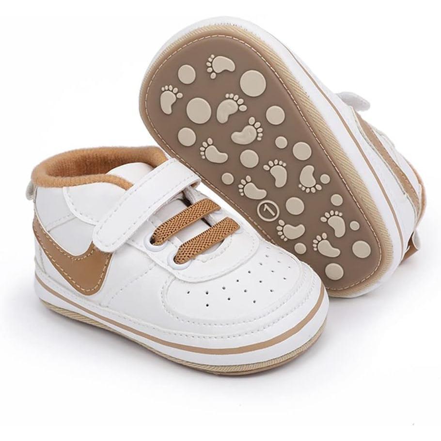 Unisex Baby Shoes Boys Girls Infant Sneakers Non-Slip Soft Rubber Sole Toddler First Walkers Lightweight Shoes