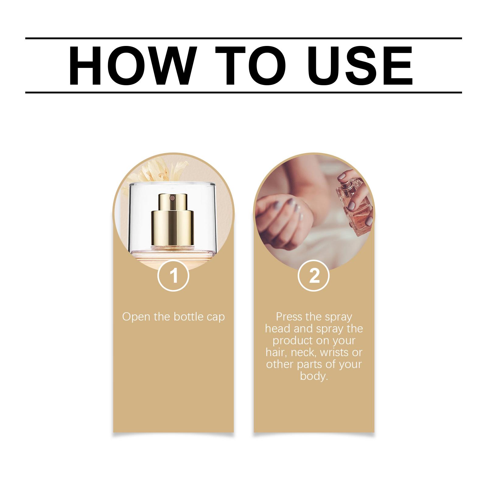 Roxelis Vanilla Coconut Body Perfume Spray, Long-Lasting Fragrance And Exudes A Unique Charm. It Is A Fresh, Romantic And Portable Perfume