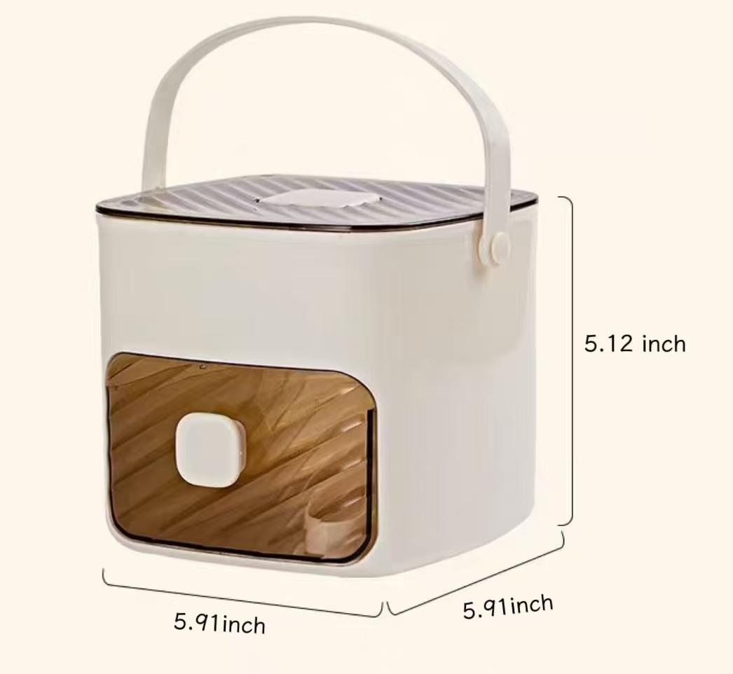 Heavy-Duty Double-Deck 48-Cell Ice Maker, Leak-Proof Sealed Lid & Food-Grade Silicone Molds, Portable Countertop Kitchen Tool for Quick Ice Making, Perfect for Summer Drinks & DIY Frozen Desserts