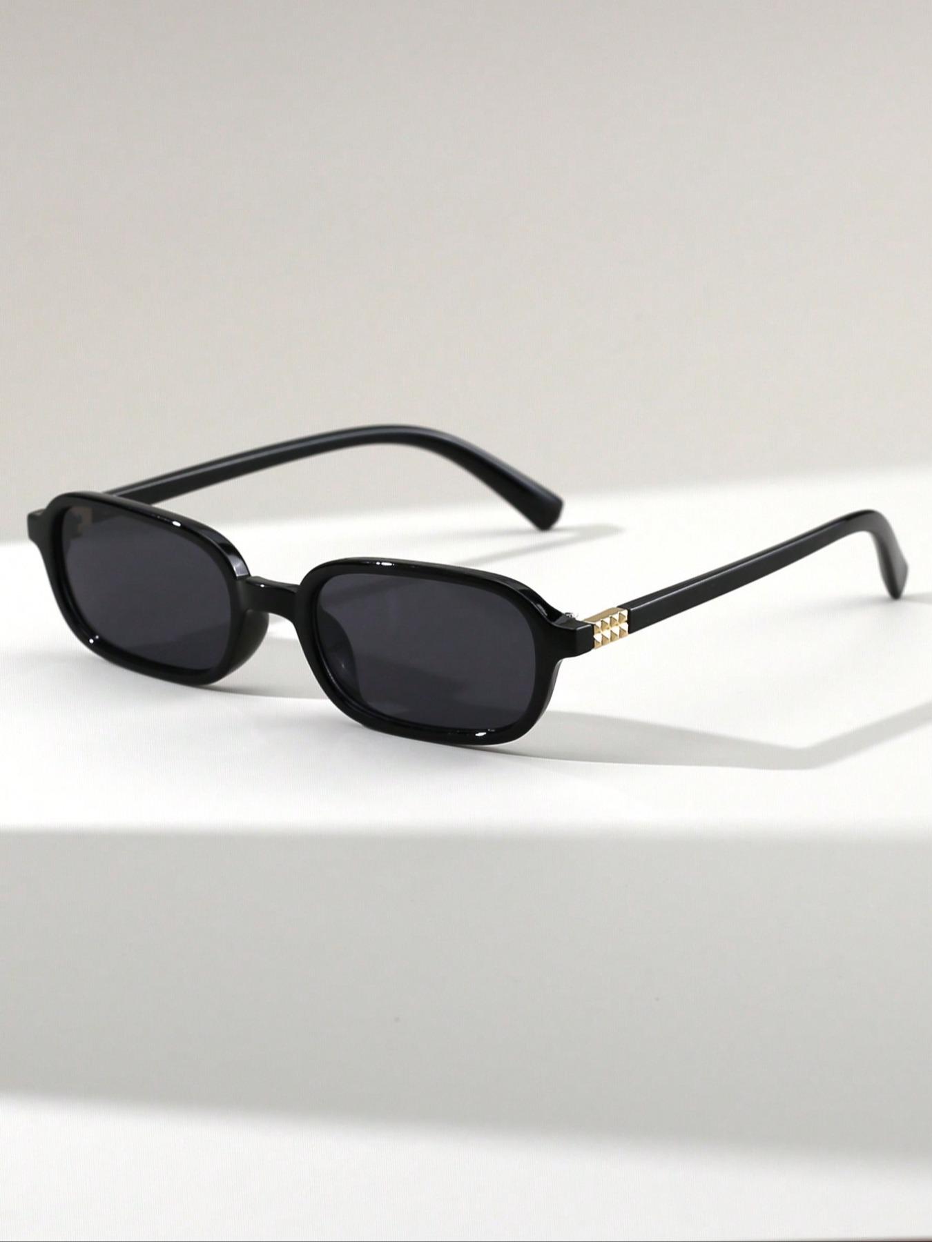 Unisex Vintage Sunglasses, Trendy Casual Sunglasses for Everyday Use, Fashion Accessories for Outdoor Activities