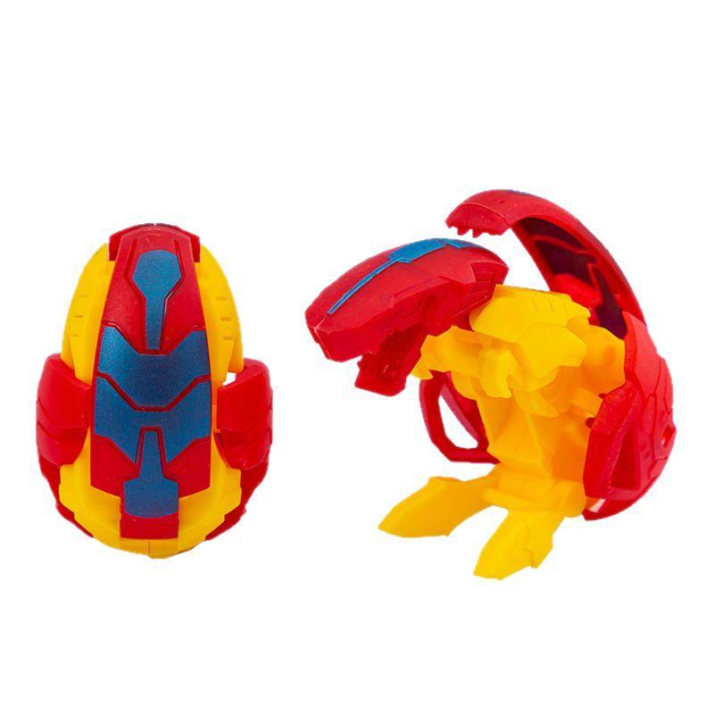 10 Pcs Dinosaur Egg Toys Set, Capsule Kit, Transformable & Twisted Design, Perfect Birthday Party Favors, Classroom Prizes, Christmas Gifts (random), Random Surprise Set, Colorful