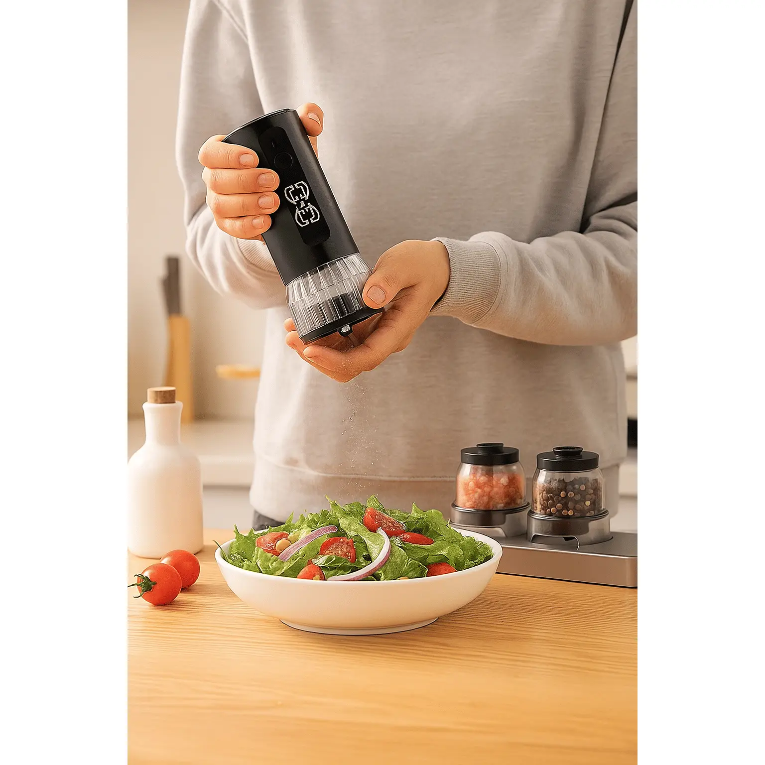 Cook N Repeat Snap Mill Interchangeable Herb Mill Grinder