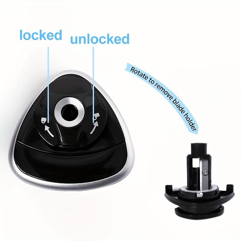 Automatic Electric Pencil Sharpener with Auto-Stop & Lead Breakage - Desktop Sharpener for Office &, No Needed, Compact Design, Sharpens Pencils in Seconds, Pencil Sharpener Electric, Supplies, Sleek Style, Waste Container