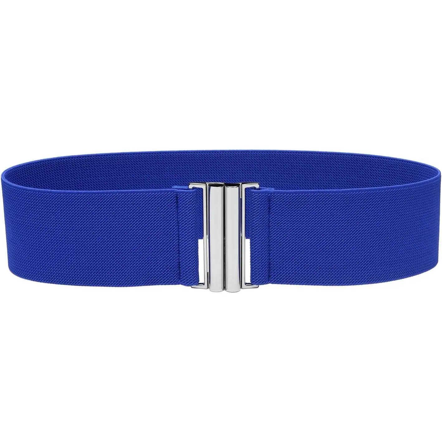 Womens Wide Elastic  Belt Cinch Belt Trimmer Stretch Waistband