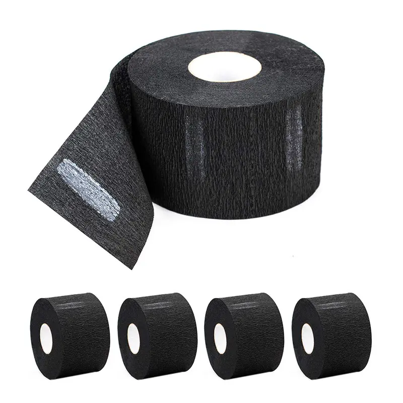 Disposable Hair Necklace Tape, 5 Rolls Waterproof Self-adhesive Hair Necklace Sticker, Hair Styling Tool for Professional Salon & Home, Hair Accessory, Salon Supplies