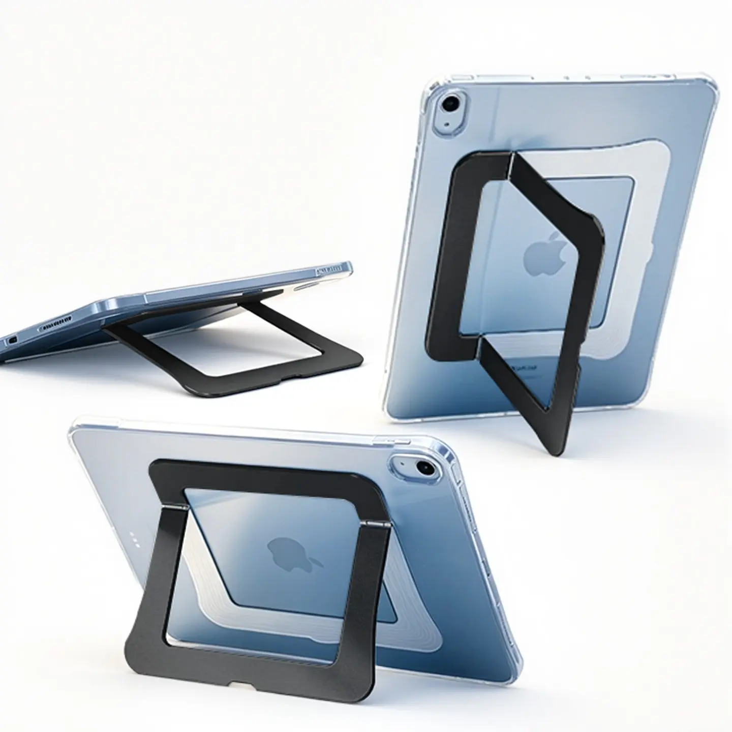 SPALLO for iPad Air 8th M4 2026 11 inch, Compatible with iPad A16 11th/10th Case & iPad Pro M5 2025 13" & iPad Mini, Viewing Angles Adjustable, Ultra Stable Stand, Shockproof Protective Slim Kickstand Case with Pencil Holde, Tablet Cover, Tablet Casing