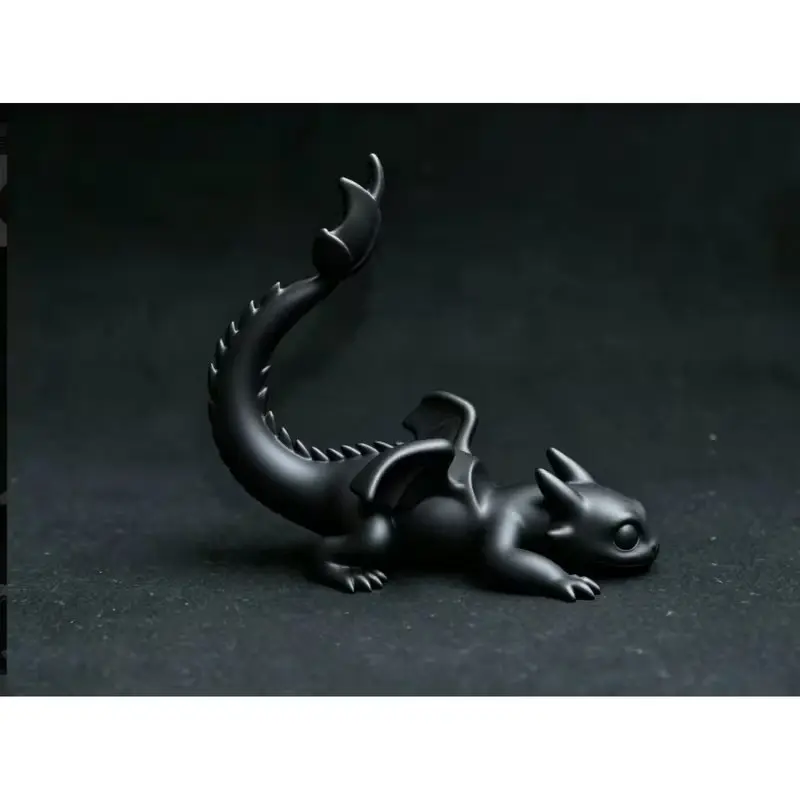 3D Printed Cute Dragon Phone Stand, Adorable Desk Phone Holder, Decorative Animal Smartphone Stand for Office Bedroom Dining Table Gift