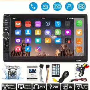 Bileeko 7 inch HD Autoradio 2 Din Car Radio For Universal MP5 MP3 Multimedia Player Touch Screen FM BT AUX USB TF Mirror link