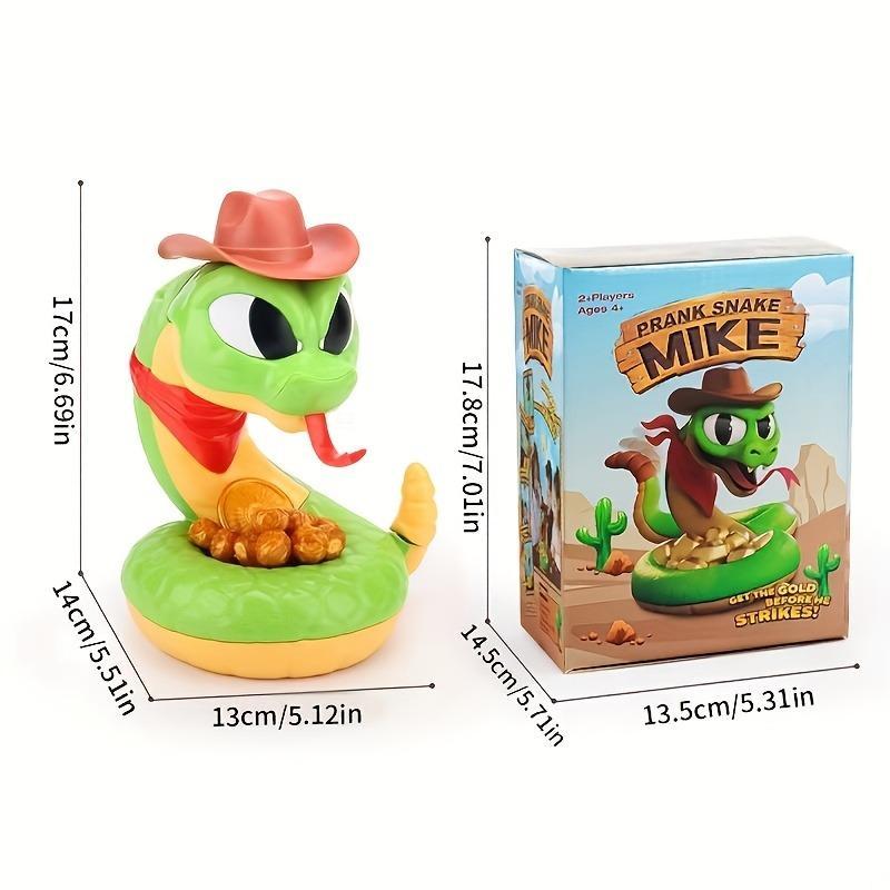 Electric Rattlesnake Toy, Electronic Realistic Fake, 1 Box Interactive Electric Snake Toy, Fun Pressure Relief Desktop Game Toy, Novelty & Gag Toys, Prank Gift