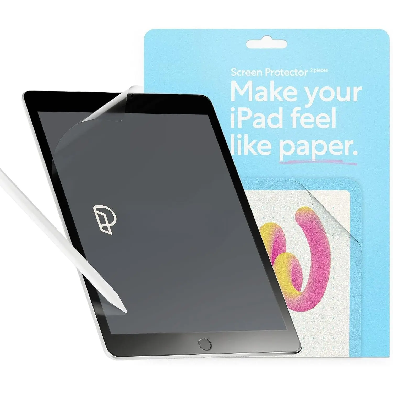 2.1 Screen Protector for iPad (9th,8th,7th generation)