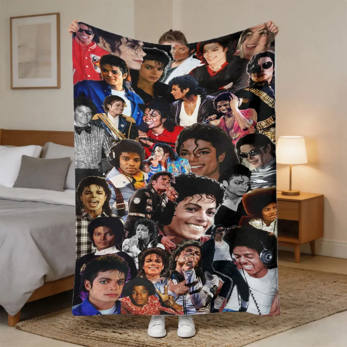 Soft Flannel Blanket, Cozy and Warm, Ideal for Sofa and Bedroom, Perfect for Naps, Multi-Scene Use, Gentle on Skin, Made in China