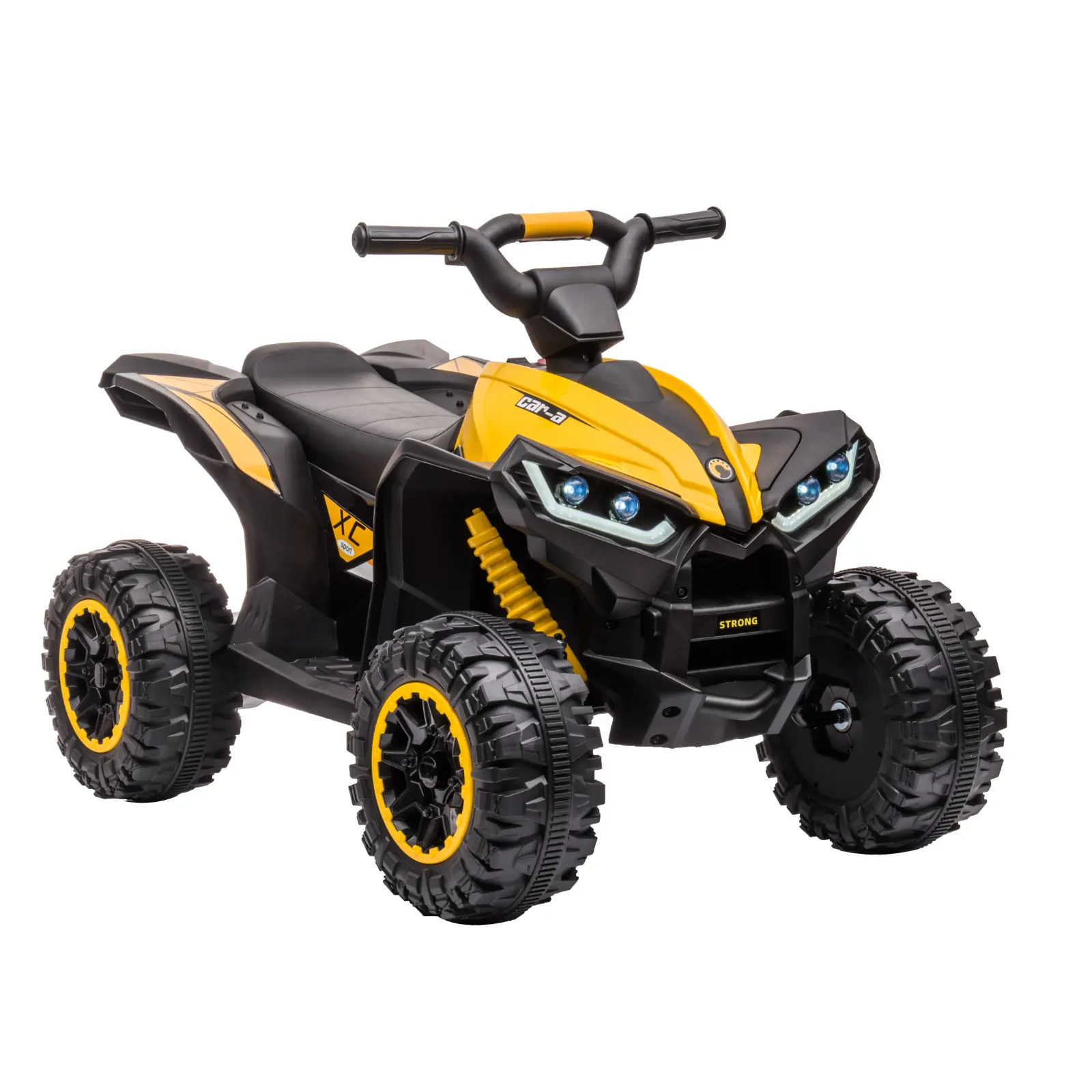12V Dual-Drive Electric Ride-On ATV for Kids – Parental Remote, LED Lights, Music, Gentle Start, USB, 2 Speeds, Battery Toy Vehicle in Pink & White