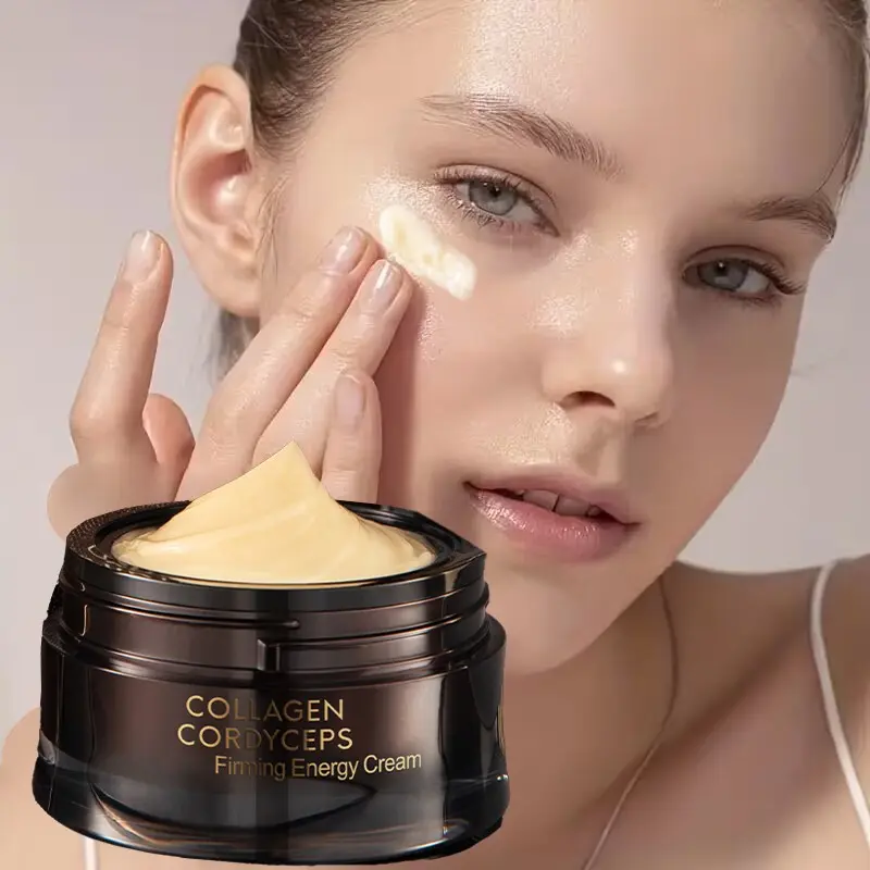 Mercilen Collagen Mushroom Moisturizing Hydrating Cream 50g, Deep Hydration, Even Skin Tone, Fine Line Reduction, Hypoallergenic, All Skin Types