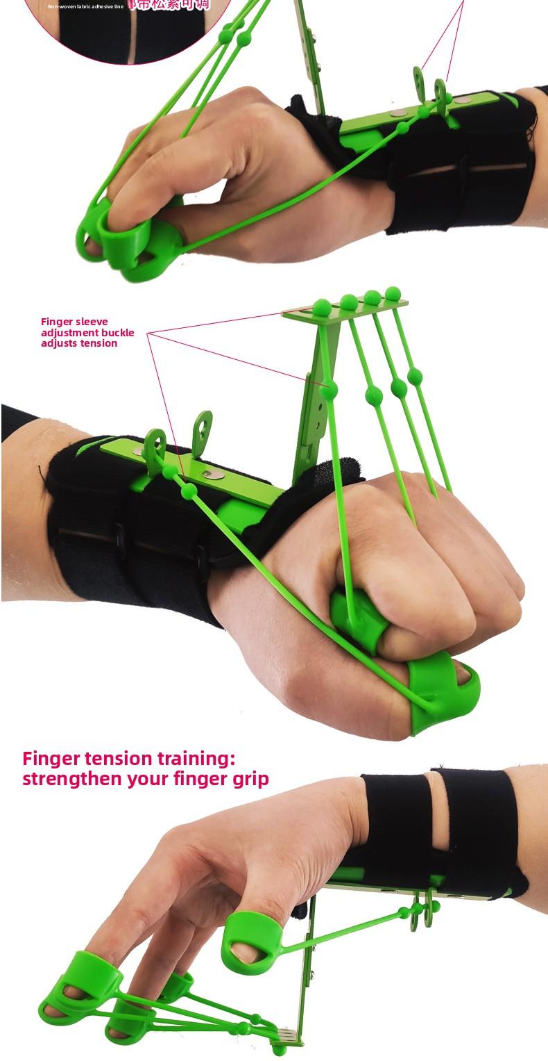 Finger Multifunctional Trainer Finger Separator Board Corrector Finger Grip Strengthener Finger Flexibility Trainer Rehabilitation Training