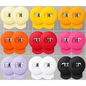 Glove Locks, 8-Pack Baseball/Softball Glove Lace Locks – Vibrant Colors, No Retie Knots, Spring-Lock Tech, Durable Design.