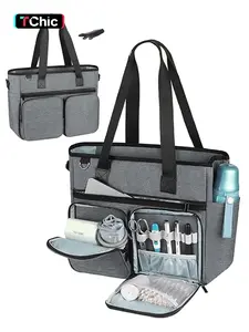 Teacher Tote Bag 15.6 inch Laptop Bag Work Bags for Women Nurse Tote Laptop Briefcase for Office, College, Nursing, Travel Essentials, Large Travel Tote Shoulder Bag with Zipper for College Office Clinical Gym Storage Carrying Bag Versatile Storage Bag