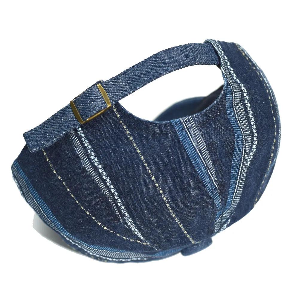 Denim Newsboy Caps Casual Outdoor Retro Beret Hats Octagonal Hat Fashion Solid Flat Caps Gatsby Driving Cabbie Cap