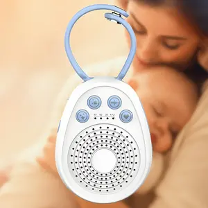 Baby Soothing Sound Machine for Newborns and Toddlers, 20 Calming Sounds, Portable Design, 24-Hour Play, Child Lock Feature