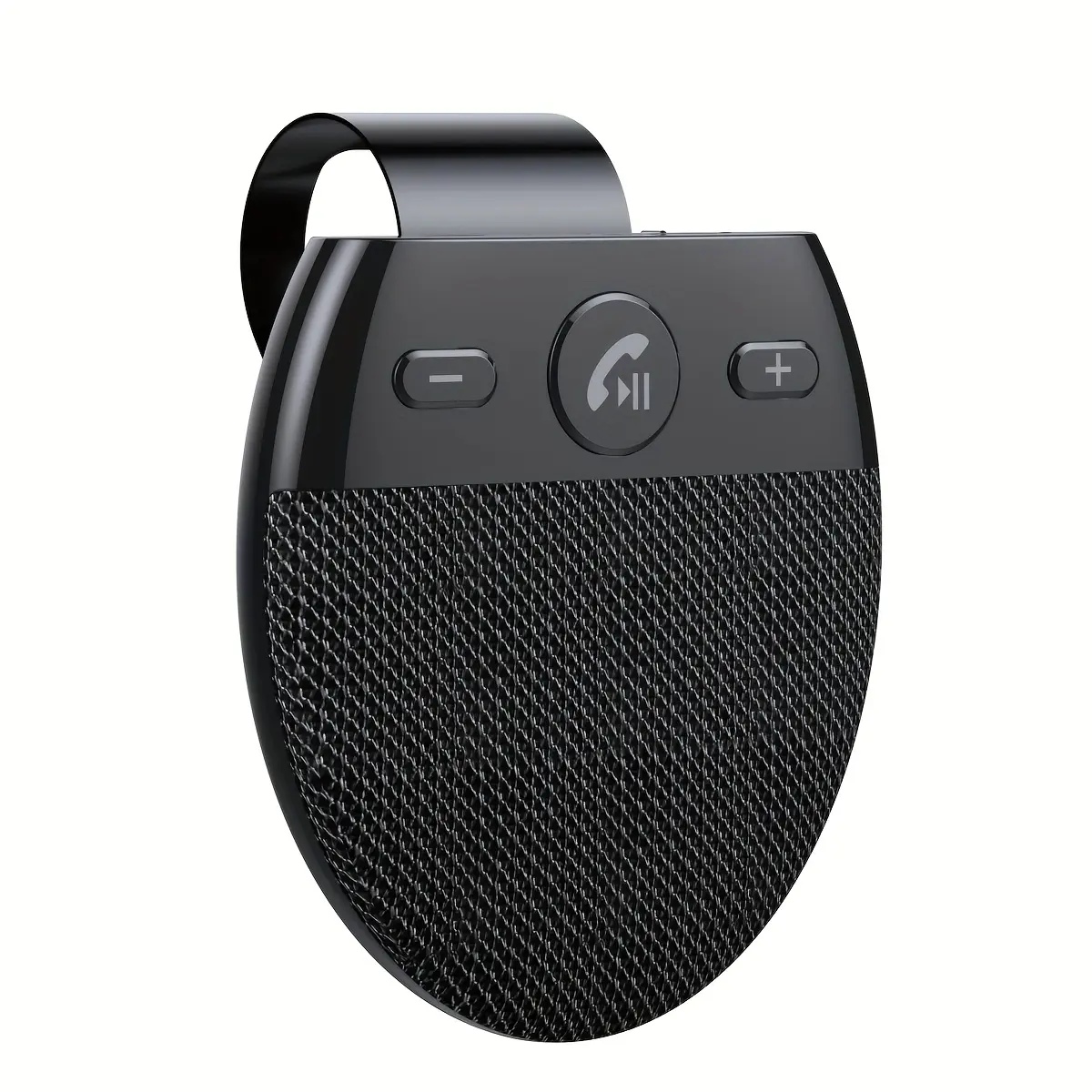 Wireless Car Vehicle Multiple Speakers Handsfree Speaking Car Kit Hands-free Speakerphone Hands Free Car with Mic Auto Power on by Car Door Vibration Sun Visor Music Player