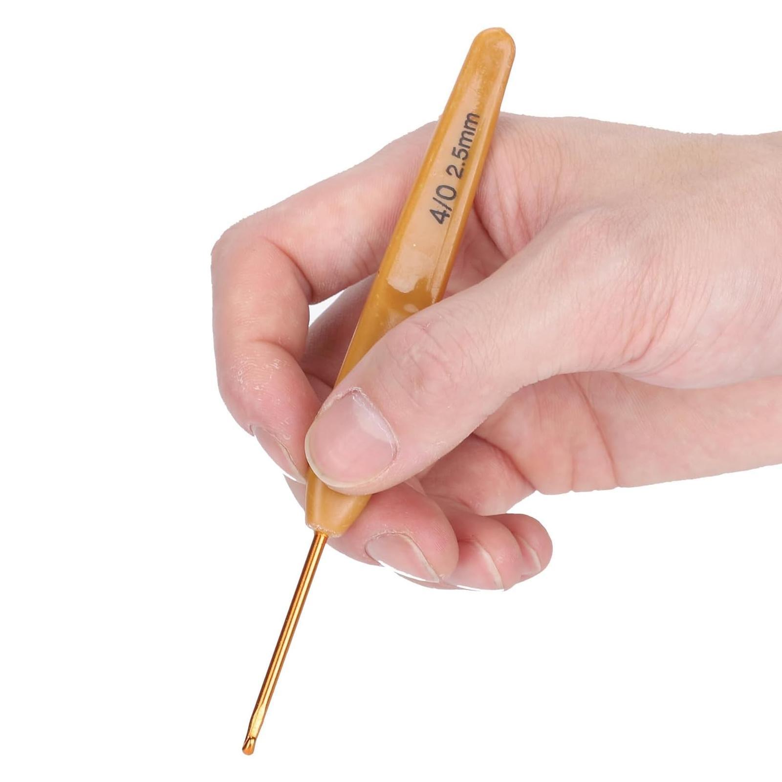 Mixed Size Crochet Needle Set, 8 Counts/set Soft Touch Crochet Hook, Suitable for Home Yarn Crafts, Crochet Gift Kit