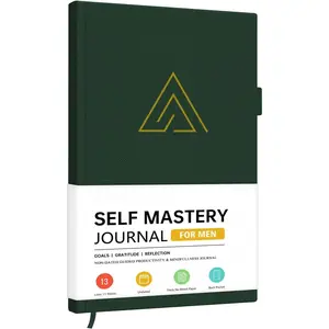 Self-Mastery Journal for Men - Gratitude and Productivity Journal for  Happiness, Positivity, Growth, Mindfulness, Self Care and Reflection - Guided Inspirational Journals for Men & Women
