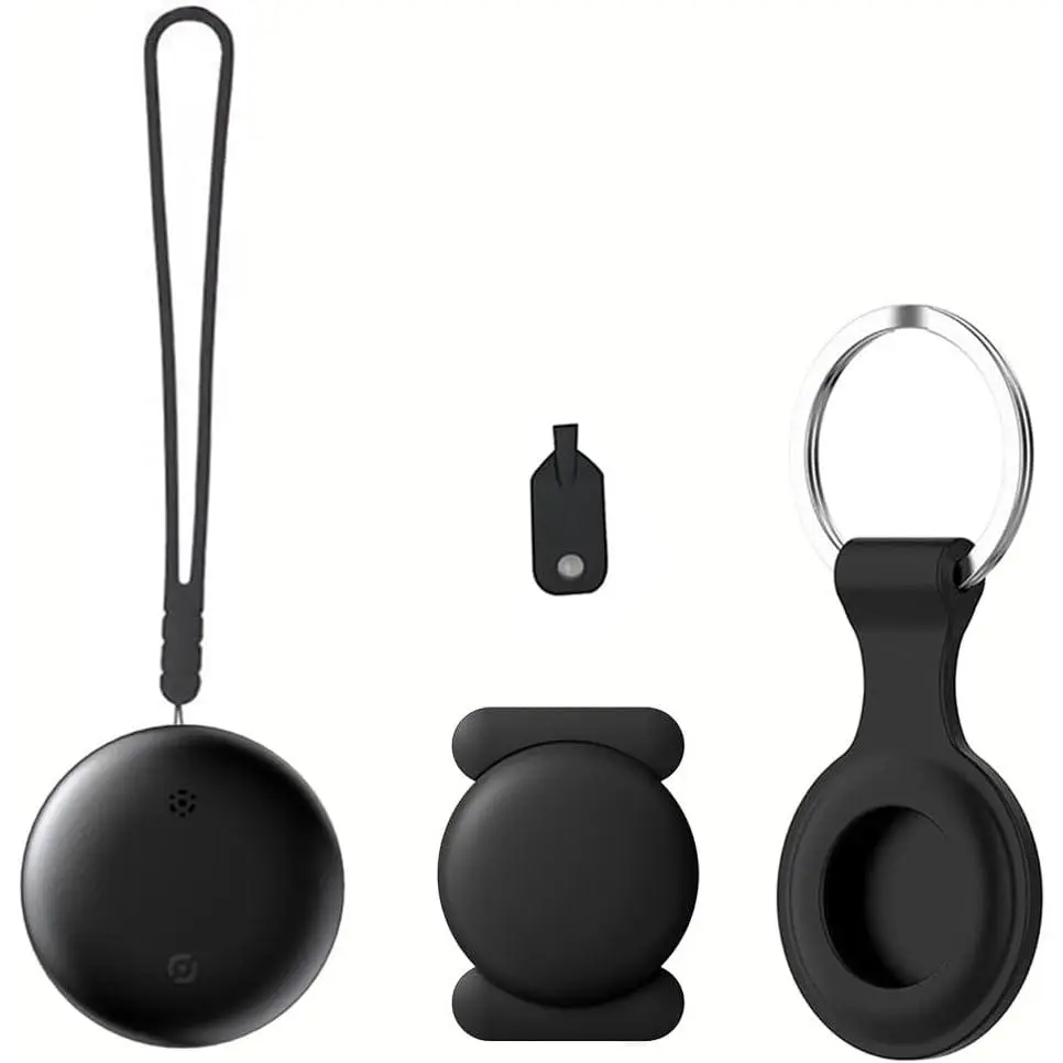 Ultra Small Waterproof GPS Tracker Smart Tag - ABS Plastic, IP66 Rated, 210mAh, Bluetooth, Durable, Android Only (Not iOS), Google Find My Device Compatible, Worldwide Track for Wallet & Car