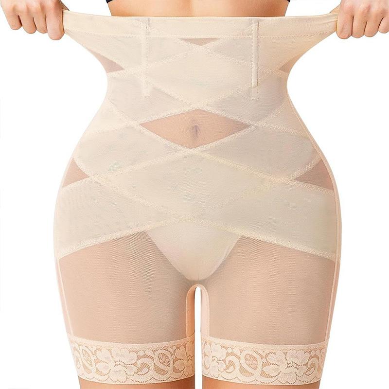 Women Shapewear Tummy Control Postpartum Underwear High Waist Butt Lifting Shorts Seamless Slimmer Body Shaper