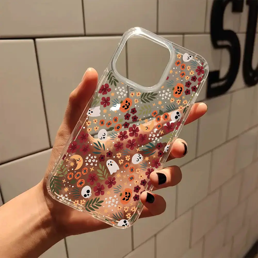 Ghosts & Wildflowers phone case artwork