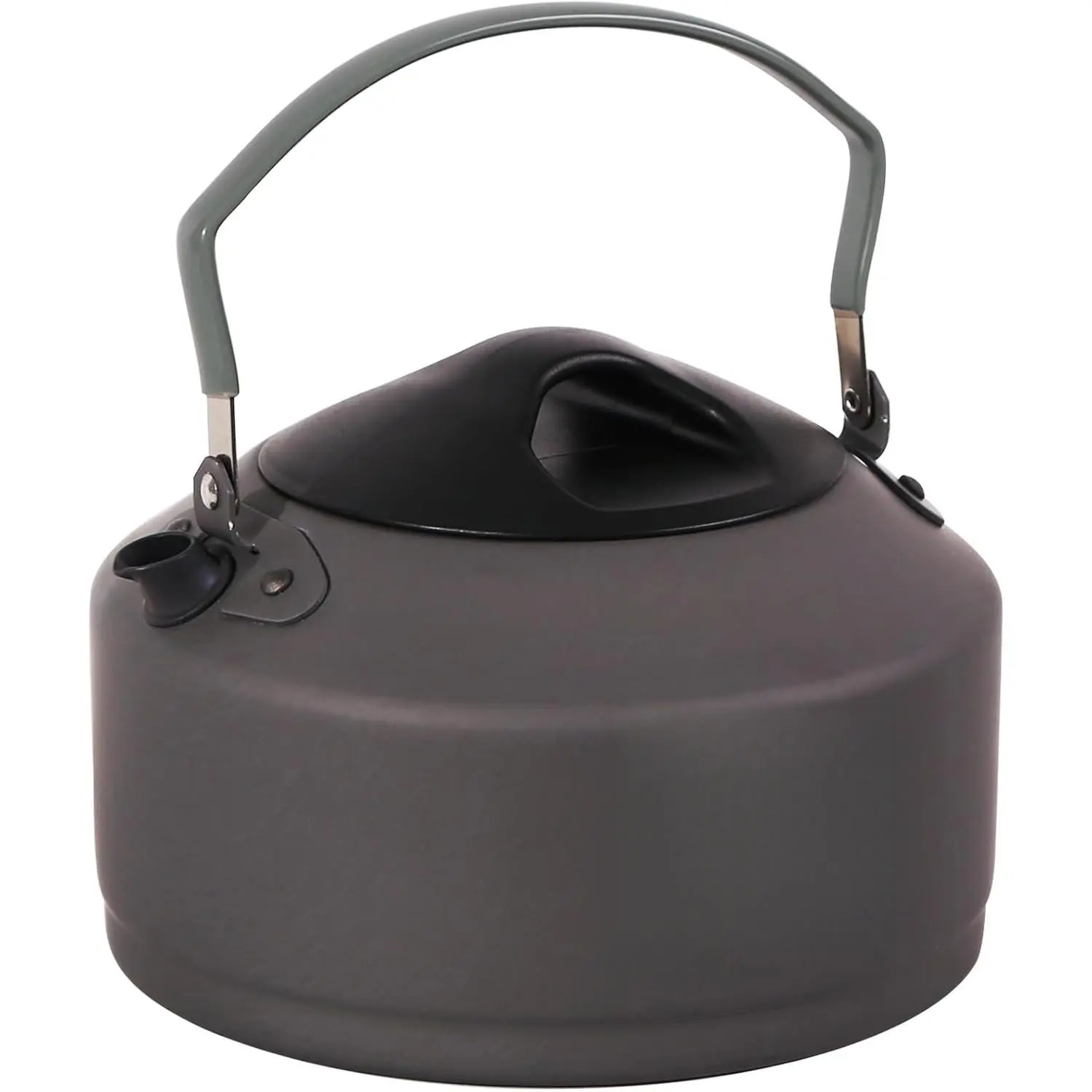 0.9L Small Outdoor Camping Kettle, Aluminum Water Pot with Carrying Bag, Compact Lightweight Tea Kettle New model