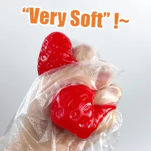 Strawberry Stress Relief Toy, Anxiety Relief Office Tool, Perfect Gift for Kids, Ideal New Year and Birthday Gift, Holiday Gift, Christmas Gift