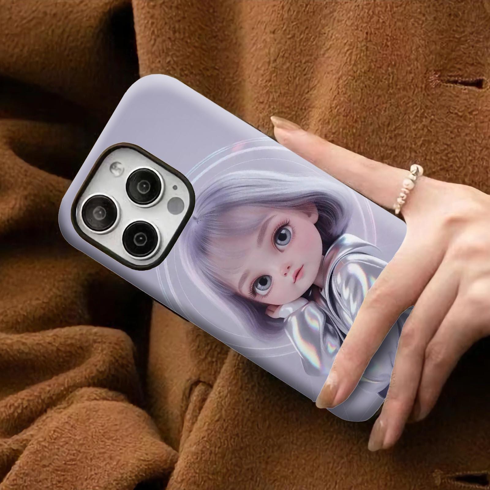 Holographic, jacket, glowing Soft And Hard Two-In-One Film Printed Full Pattern Case For IPhone 16 15 14 13 1211 Pro Max Plus Phone Case