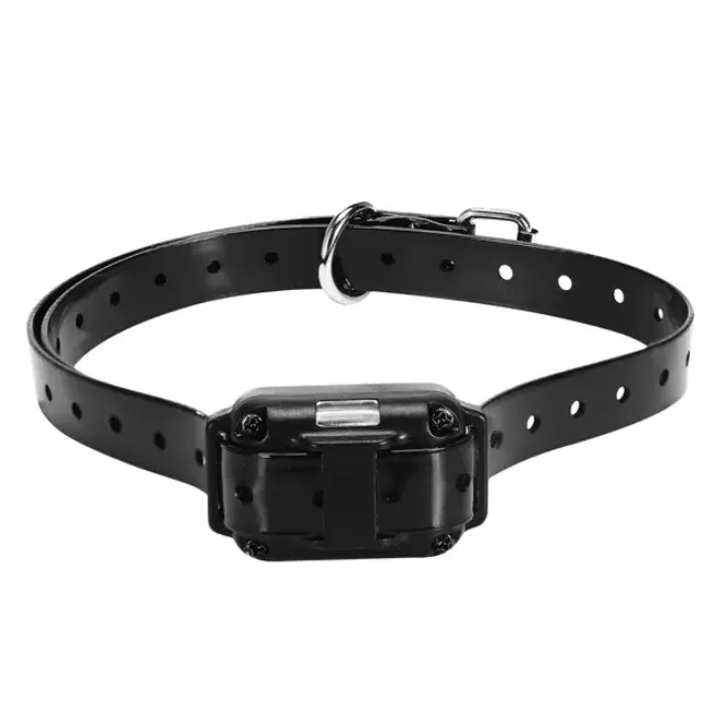 Dog Training Collar Receiver Set - IP67 Waterproof, Rechargeable, LCD, Adjustable, PetSafe, with Bells, Polyester Breathable Muzzle, Double-Sided Scratch Bore, Training ScatMat, Treat Bag for Adult Dogs & Cats emitter sonic