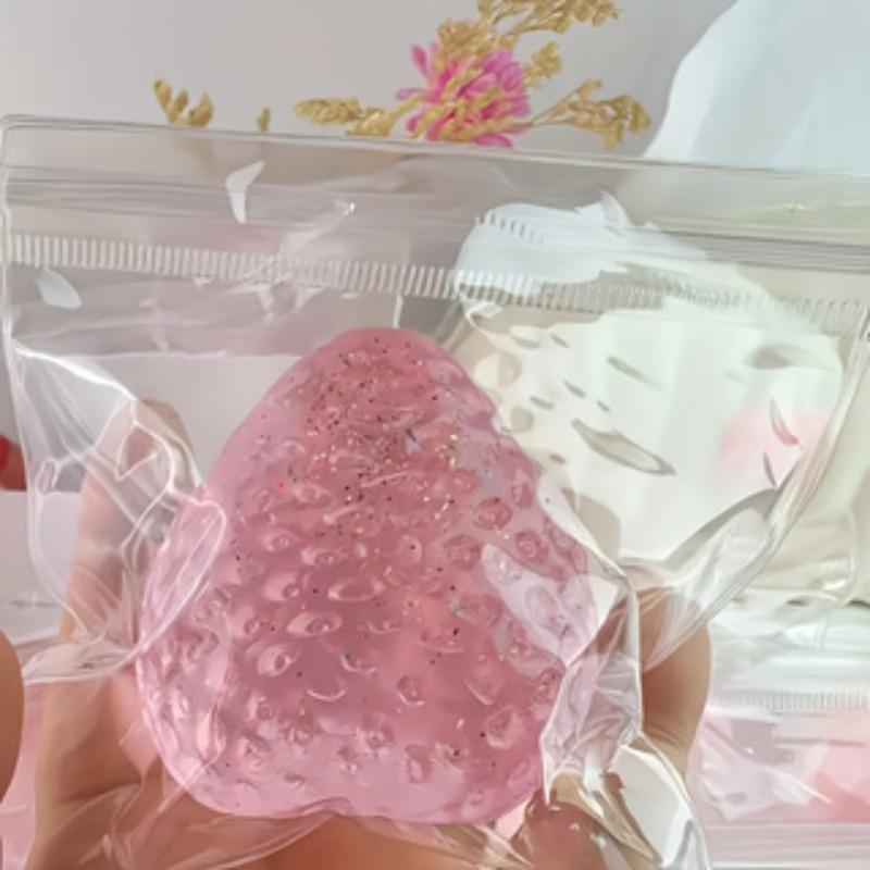 Kawaii Strawberry Squishy Toy, Soft Slow Rising Stress Relief Fidget Toy, Cute Realistic Fruit Squeeze Sensory Toy for Kids & Adults, Party Favor, Birthday Gift