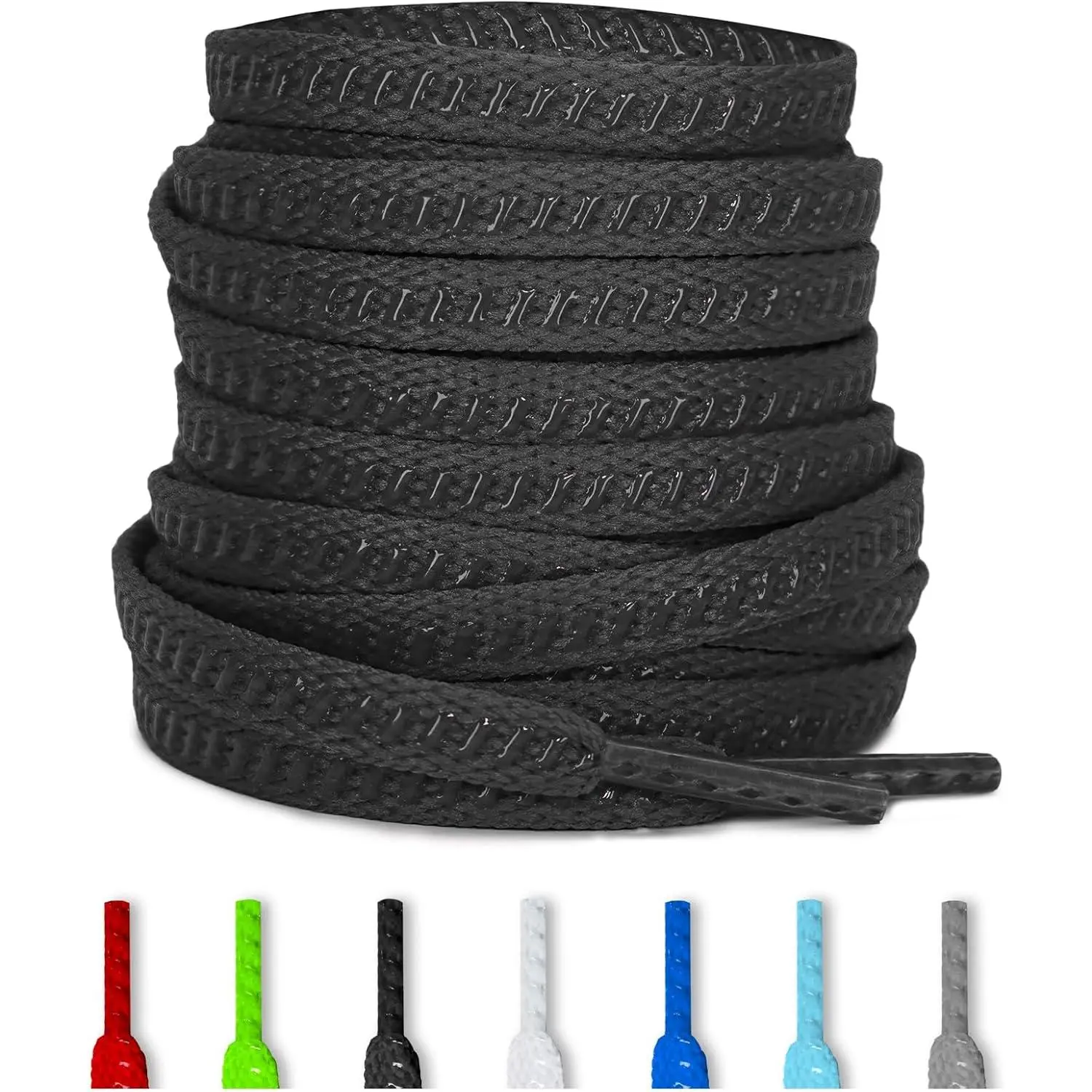 7MM Non-Slip Soccer Shoelaces for Football Boots, Durable Grip Anti-Slip  Shoe Laces  for Cleats