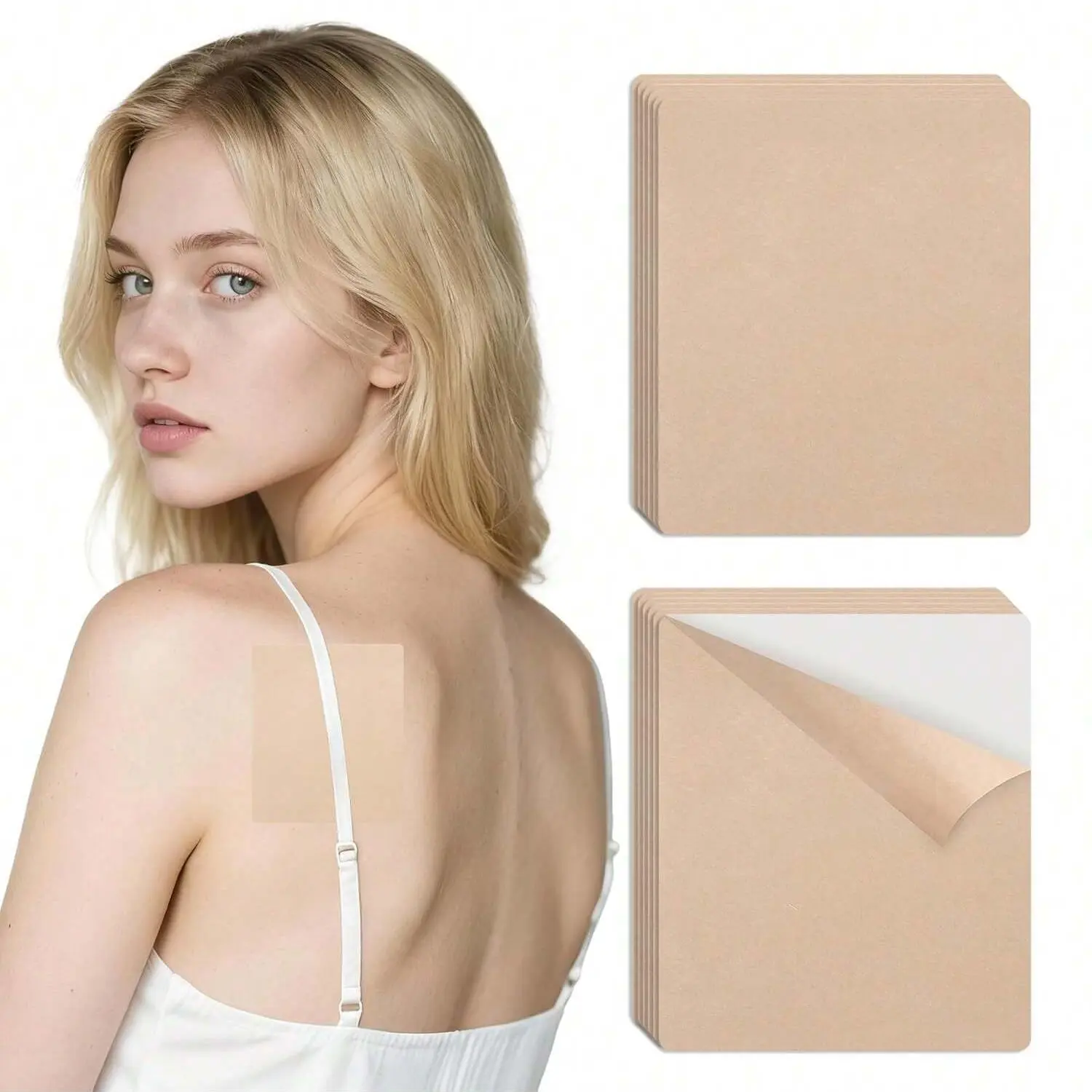 20pcs Tattoo Cover Up Patches, Ultra-Thin Tape for Light Skin, Breathable Waterproof Sweat-Resistant, for Women Men, Covers Tattoos Scars Birthmarks